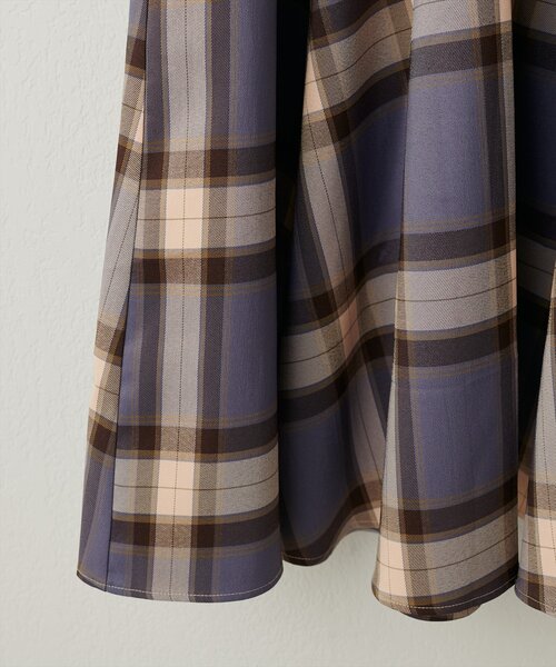 natural couture（ナチュラルクチュール）の「ハイウエストサーキュラーチェックスカート（スカート・レディース・その他2/その他3/その他4/その他1・LARGE/MEDIUM）」の11枚目の写真