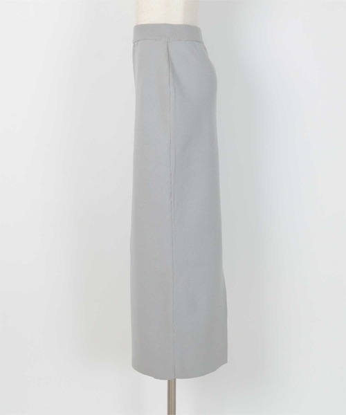 UR'S（ユアーズ）の「スポンディッシュ美シルエットニットタイトスカート（スカート・レディース・ライトグレー/ライトグリーン/アイボリー/ブラック/ピンクベージュ/ネイビー・L/M/S）」の14枚目の写真