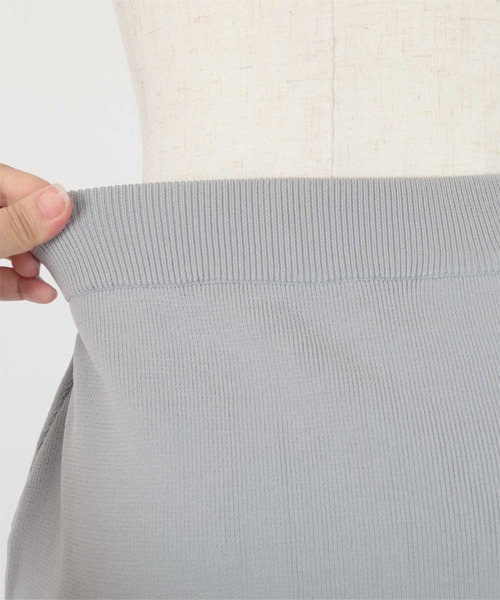 UR'S（ユアーズ）の「スポンディッシュ美シルエットニットタイトスカート（スカート・レディース・ライトグレー/ライトグリーン/アイボリー/ブラック/ピンクベージュ/ネイビー・L/M/S）」の17枚目の写真