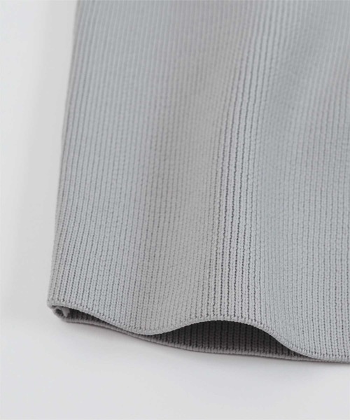 UR'S（ユアーズ）の「スポンディッシュ美シルエットニットタイトスカート（スカート・レディース・ライトグレー/ライトグリーン/アイボリー/ブラック/ピンクベージュ/ネイビー・L/M/S）」の18枚目の写真