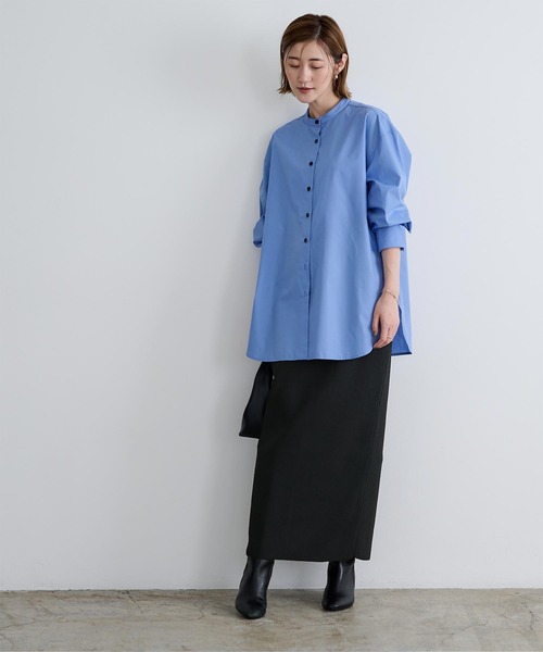 UR'S（ユアーズ）の「スポンディッシュ美シルエットニットタイトスカート（スカート・レディース・ライトグレー/ライトグリーン/アイボリー/ブラック/ピンクベージュ/ネイビー・L/M/S）」の8枚目の写真