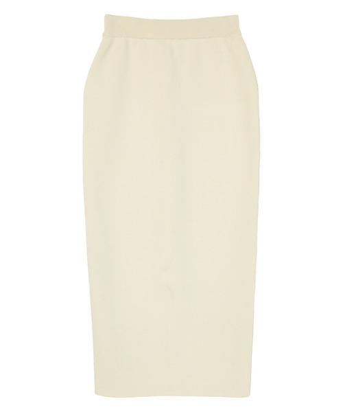 UR'S（ユアーズ）の「スポンディッシュ美シルエットニットタイトスカート（スカート・レディース・ライトグレー/ライトグリーン/アイボリー/ブラック/ピンクベージュ/ネイビー・L/M/S）」の9枚目の写真