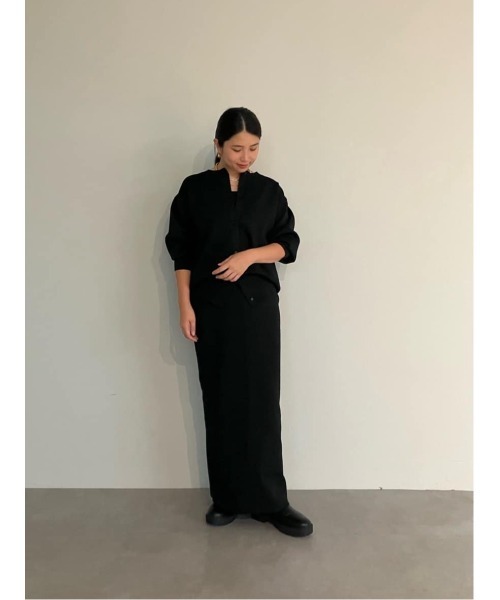 UR'S（ユアーズ）の「スポンディッシュ美シルエットニットタイトスカート（スカート・レディース・ライトグレー/ライトグリーン/アイボリー/ブラック/ピンクベージュ/ネイビー・L/M/S）」の22枚目の写真