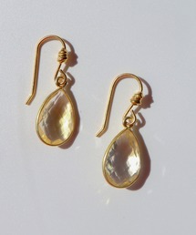 【KUWARTO】シトリンピアス
