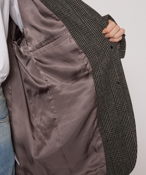 BABYLONE（バビロン）の「グレンチェックオーバージャケット