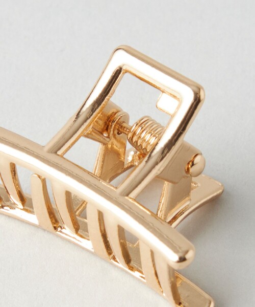 CITEN（シテン）の「＜CITEN＞ スクエア バンスクリップ（バレッタ/ヘアクリップ・レディース・シルバー/ゴールド・FREE）」の5枚目の写真
