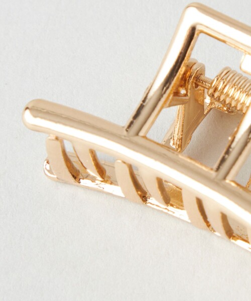 CITEN（シテン）の「＜CITEN＞ スクエア バンスクリップ（バレッタ/ヘアクリップ・レディース・シルバー/ゴールド・FREE）」の6枚目の写真