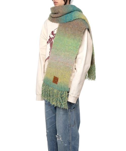 KAMIYA（カミヤ）の「Dyeing Muffler（マフラー）」 - WEAR