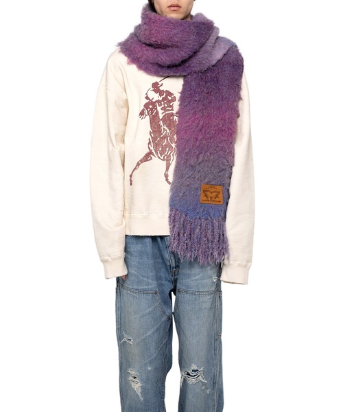 KAMIYA（カミヤ）の「Dyeing Muffler（マフラー）」 - WEAR