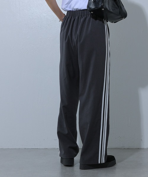 COLONY 2139（コロニートゥーワンスリーナイン）の「ドライストレッチイージーラインパンツ（その他パンツ・レディース・グレー/ブラック・FREE）」の5枚目の写真