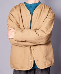 rehacer(AZ)rehacer : Cotton Ripstop Quilt Jacket(m[J[WPbg)