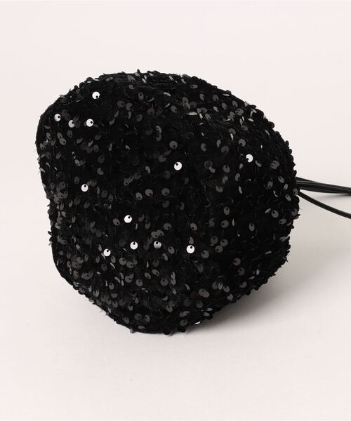 Gready Brilliant（グレディブリリアン）の「スパンコール巾着（ハンドバッグ・レディース・ブラック/グレー・FREE）」の17枚目の写真