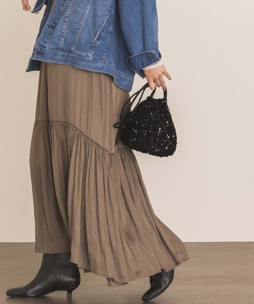 Gready Brilliant（グレディブリリアン）の「スパンコール巾着（ハンドバッグ・レディース・ブラック/グレー・FREE）」の22枚目の写真