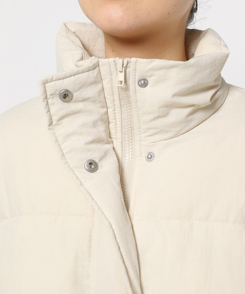 mysty woman(ミスティウーマン)の「中綿ショートブルゾン 126028(ブルゾン・レディース・ライトカーキ/アイボリー/ブラック・FREE)」の20枚目の写真