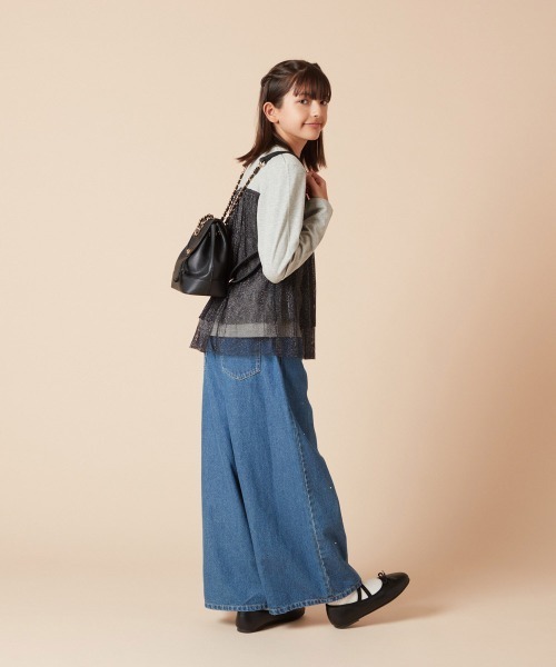 a.v.v（アーヴェヴェ）の「[18-23cm]【ふわふわインソール/滑りにくい/屈曲性のあるソール】スキップバレエ（バレエシューズ・キッズ・ブラック・23/22/21/20/19/18）」の13枚目の写真