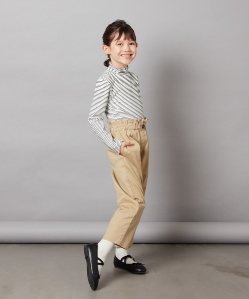 a.v.v（アーヴェヴェ）の「[18-23cm]【ふわふわインソール/滑りにくい/屈曲性のあるソール】スキップバレエ（バレエシューズ・キッズ・ブラック・23/22/21/20/19/18）」の6枚目の写真