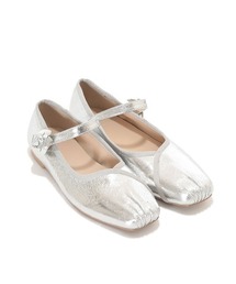 COEL（コエル）の「フラワーモチーフメリージェーン（パンプス）」