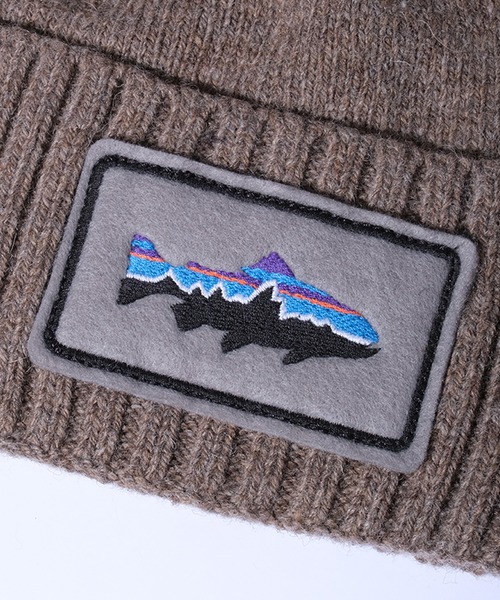 patagonia(パタゴニア)の「【PATAGONIA/パタゴニア】BRODEO BEANIE/ブロデオビーニー(ニットキャップ/ビーニー・メンズ・ブラック/ブラウン/ネイビー・FREE)」の4枚目の写真