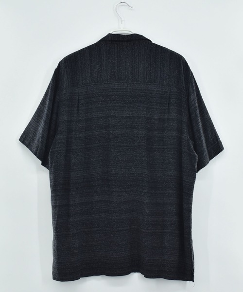 VINTAGE(ヴィンテージ)の「【ヴィンテージ古着】GEORGE ショートスリーブ オープンカラーシャツ(シャツ/ブラウス・メンズ・チャコールグレー・X-LARGE)」の2枚目の写真