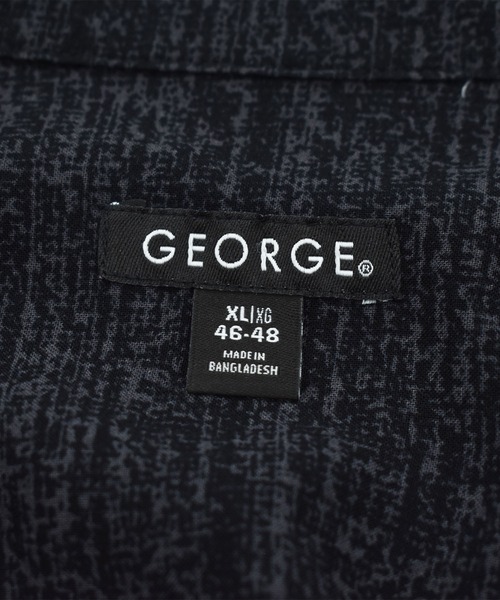 VINTAGE(ヴィンテージ)の「【ヴィンテージ古着】GEORGE ショートスリーブ オープンカラーシャツ(シャツ/ブラウス・メンズ・チャコールグレー・X-LARGE)」の5枚目の写真