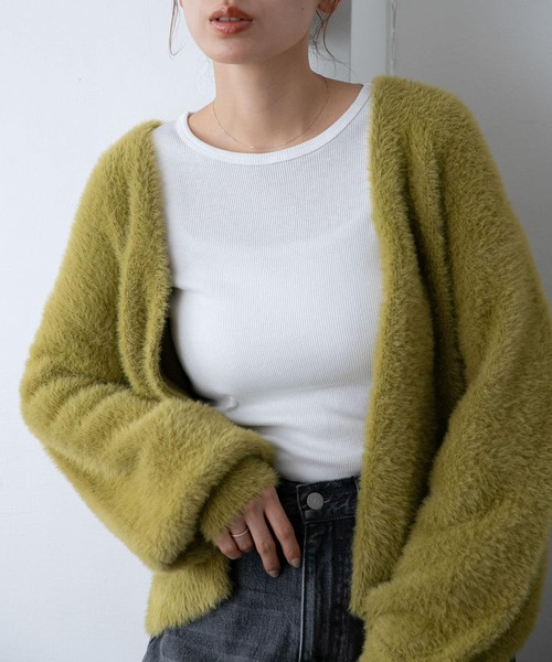 URBAN RESEARCH Sonny Label（アーバンリサーチサニーレーベル）の「『UR TECH』蓄熱ベーシックロングTシャツ（Tシャツ/カットソー・レディース・チャコールグレー/ブラウン/オフホワイト・FREE）」の4枚目の写真