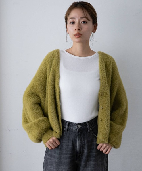 URBAN RESEARCH Sonny Label（アーバンリサーチサニーレーベル）の「『UR TECH』蓄熱ベーシックロングTシャツ（Tシャツ/カットソー・レディース・チャコールグレー/ブラウン/オフホワイト・FREE）」の6枚目の写真