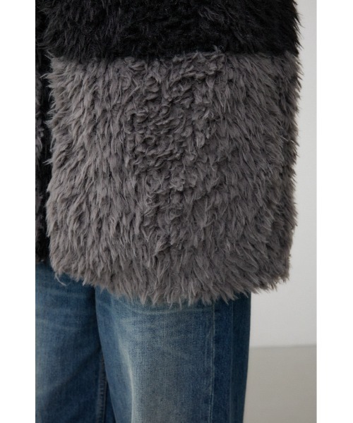 セール】プードルフェイクファーベスト（ベスト）｜AZUL BY MOUSSY