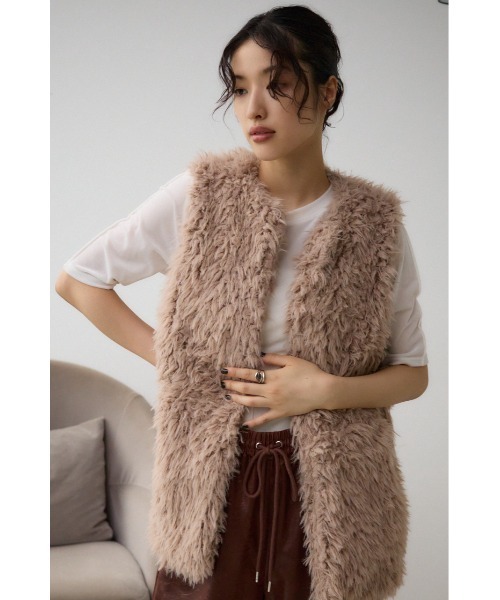 ohga プードルベスト OHGA プードル ベスト OHGA オーガ ファーベスト ITEM | OHGA