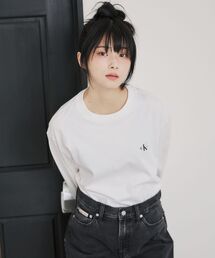 Calvin Klein（カルバン・クライン）の「【WEB限定】ユニセックス ロングスリーブTシャツ 2枚パック（Tシャツ/カットソー）」