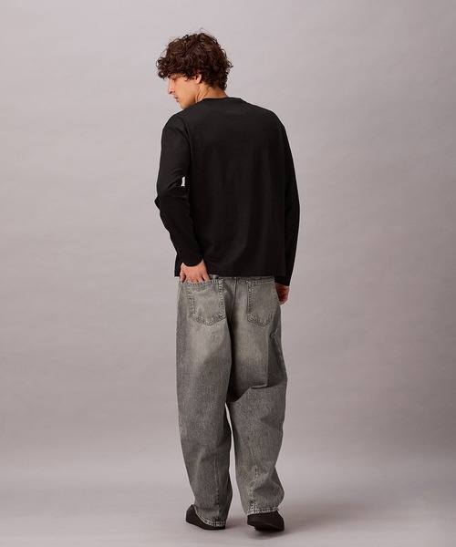 Calvin Klein（カルバン・クライン）の「【WEB限定】ユニセックス ロングスリーブTシャツ 2枚パック（Tシャツ/カットソー・メンズ・ブラック/ホワイト・L/XL/M/S）」の17枚目の写真