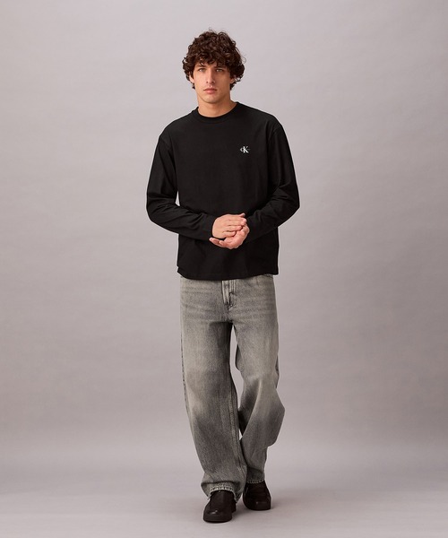 ◎売り切れました◎カルバンクラインのロングスリ―ブT シャツ Calvin Klein（カルバン・クライン） tシャツ 「WEB限定」ユニセックス