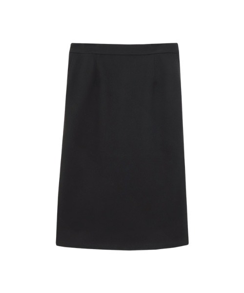 Pierrot（ピエロ）の「ミドル丈 柄が選べるカシミヤタッチIラインスカート（スカート・レディース・チェック/ブラック/グレイッシュベージュ・M/L）」の9枚目の写真