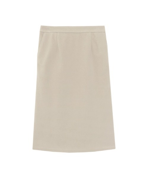 Pierrot（ピエロ）の「ミドル丈 柄が選べるカシミヤタッチIラインスカート（スカート・レディース・チェック/ブラック/グレイッシュベージュ・M/L）」の12枚目の写真