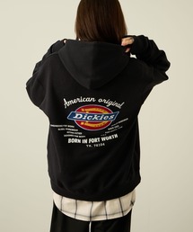 Mac-House（マックハウス）の「【別注限定展開】Dickies 裏起毛 ロゴ刺繍/プリント プルオーバーパーカー（パーカー）」