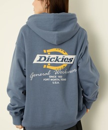 【別注限定展開】【Dickies】裏起毛 ロゴ刺繍/プリント プルオーバーパーカー