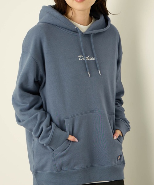 Dickies(ディッキーズ)の「【別注限定展開】Dickies 裏起毛 ロゴ刺繍/プリント プルオーバーパーカー(パーカー・メンズ・ライトグレー/ブラック/ブルーグリーン/ホワイト/ブラック系1/ブラウン/ブルー系1/アッシュ・M/XXL/XL/L)」の20枚目の写真