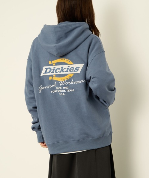 Dickies（ディッキーズ）の「【別注限定展開】Dickies 裏起毛 ロゴ刺繍/プリント プルオーバーパーカー（パーカー・メンズ・ライトグレー/ブラック/ブルーグリーン/ホワイト/ブラック系1/ブラウン/ブルー系1/アッシュ・M/XXL/XL/L）」の20枚目の写真