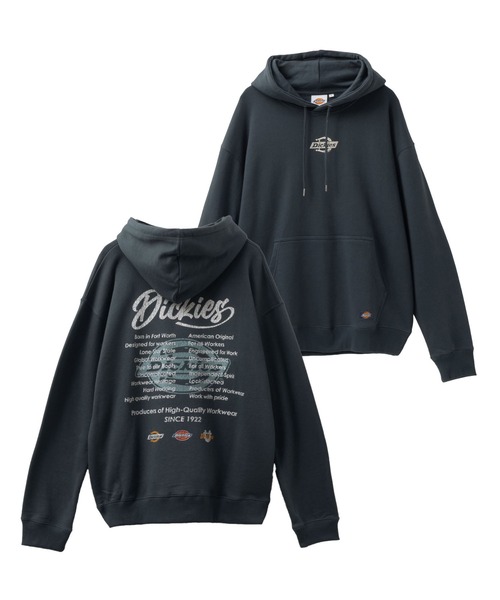 別注限定展開】裏毛バックロゴ刺繍パーカー（パーカー）｜Dickies 