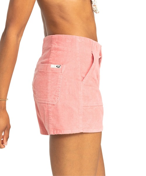 ROXY(ロキシー)の「SESSIONS SHORT 2/ロキシーサマーコーデュロイショートパンツ(その他パンツ・レディース・ピンク・26inch/25inch/27inch)」の13枚目の写真