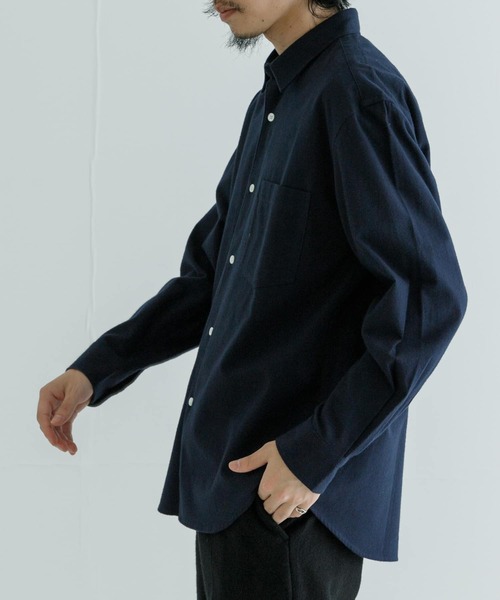 【セール】『UR TECH』『蓄熱』起毛レギュラーシャツ（シャツ/ブラウス）｜URBAN RESEARCH（アーバンリサーチ）