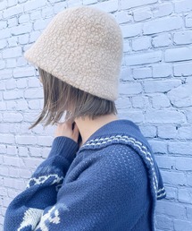 RUBY AND YOU | ［select］ボアクローシュハット(ハット)