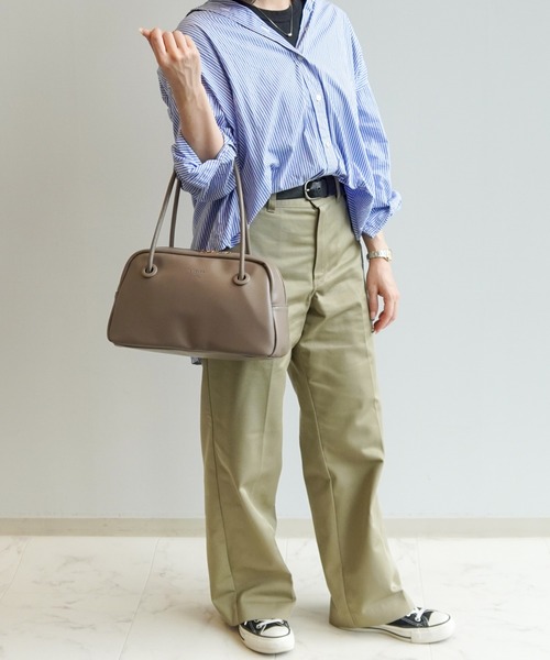 Jewelna Rose(ジュエルナローズ)の「JEWELNA by Jewelna Rose ミニボストンバッグ 11835(ハンドバッグ・レディース・ブラック/グレー系/ライトグレー・FREE)」の3枚目の写真