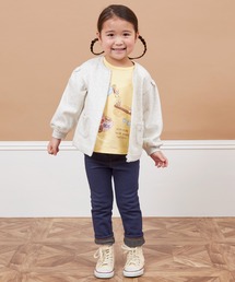 KP | デニムニット裏シャギーパンツ(100～160)(デニムパンツ)