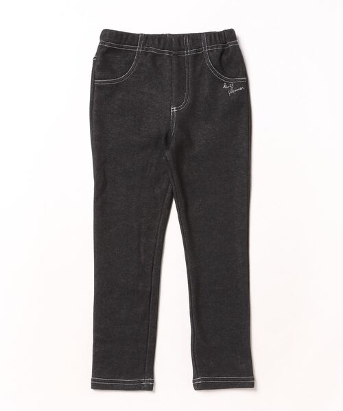 KP（ケーピー）の「デニムニット裏シャギーパンツ(100～160)（デニムパンツ・キッズ・ブラック/ダークネイビー・160cm/150cm/140cm/130cm/120cm/110cm/100cm）」の12枚目の写真