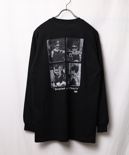 ARCHIVER(アーカイバ)の「【Radio Days】AUDREY HEPBURN(Tシャツ/カットソー・レディース・ブラック/ホワイト・LARGE/X-LARGE/MEDIUM)」の7枚目の写真