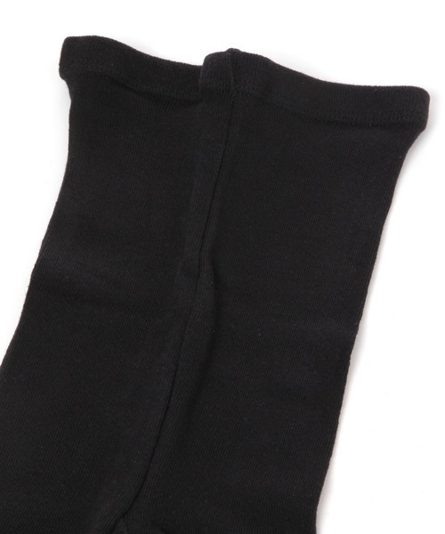 studio CLIP(スタディオクリップ)の「【daily CLIP】柔らかコットンリブレギンス(レギンス/スパッツ・レディース・グレー/ブラック・FREE)」の4枚目の写真