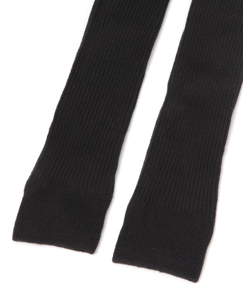 studio CLIP(スタディオクリップ)の「【daily CLIP】柔らかコットンリブレギンス(レギンス/スパッツ・レディース・グレー/ブラック・FREE)」の6枚目の写真