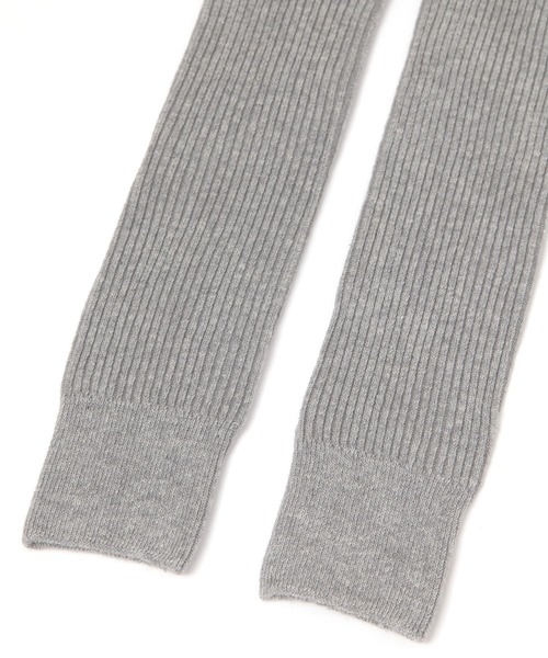 studio CLIP(スタディオクリップ)の「【daily CLIP】柔らかコットンリブレギンス(レギンス/スパッツ・レディース・グレー/ブラック・FREE)」の8枚目の写真