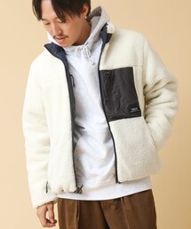 TAION | 【TAION/タイオン】《配色別注》リバーシブル ボア×ダウンブルゾン 24AW(ブルゾン)