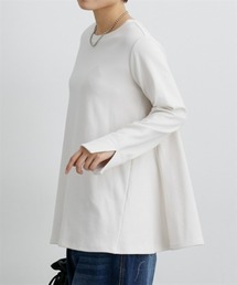 nissen | Ａラインフレアトップス(Tシャツ/カットソー)